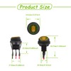 EPLZON Pack of 4 12V 20A Waterproof Round Toggle Switch
