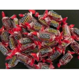 Jolly Rancher "CHERRY" Flavored  Hard Candy- BULK CANDY- 50 Pieces