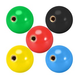 Wernfale 5-Pack 35MM Joystick Ball Tops M6 Easy-Install Arcade Game PC Game Joysticks Replacement Accessories 5 Color