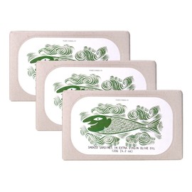 Jose Gourmet Smoked Sardines in Extra Virgin Olive Oil, 120g 3-Pack