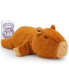 Microwavable Capybara Stuffed Animal Toy - Weighted Stuffed Animal Plush, Heating Pad, Cozy Gift for Girls|Women|Kids|Elder People
