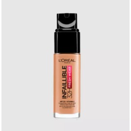 L'Oréal Paris Base de maquillaje líquida L'Oréal Paris Infaillible 32H Fresh Wear Infaillible 32H Fresh Wear tono 260 solei dore golden - 30mL 106g