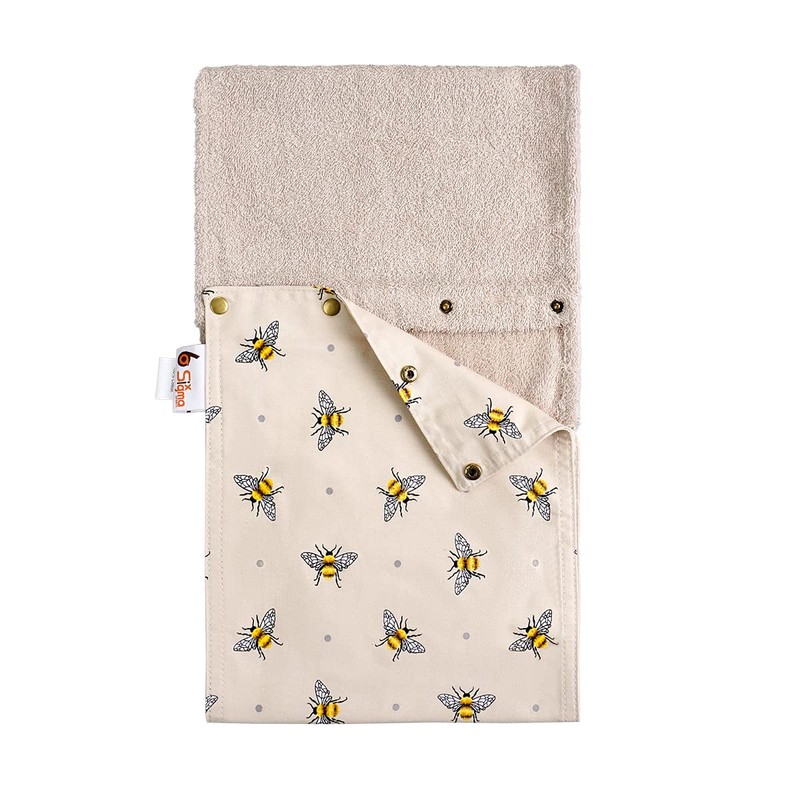 SiXsigma Sports Bees Roller Hand Towel Kitchen 100% Cotton Hard