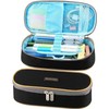 Pen Case, Homecube Big Capacity Waterproof Pencil Bag Oxford Make-up