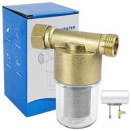 Water Filter 1/2 Inch, Home Water Filter, Water Filter for Water Pipe, Effectively Filters Water Pollution, for Water Pipe for Shower Heads, Water Heaters, Water Purifier
