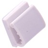 Hillman Hardware Essentials Adhesive Wire Clip White 12 Pack 852984