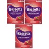 3 X Bassetts Raspberry and Pomegranate Adult Multivitamin Chewies -