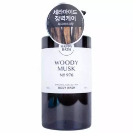 Happybath 해피바스 오리지널 컬렉션 우디머스크 바디워시 910g Happy Bath Original Collection Woody Musk Body Wash 910g