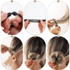 4 Pcs Magic Donut Hair Accessories - Twist Curler Bun