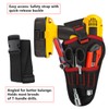 Hippodance Tool Bag Belt, Electrician Drill Holder Belt Waist Pockets