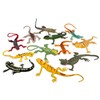12pcs Realistic Lizard Model Toy Animal Figures Educational Reptile Model