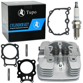 Tupo Top End Cylinder Head Kit Compatible with Honda Rancher350 TRX350 FE TRX 350 FM TRX350TE TRX350TM Rancher 350 2000-2006 12200-HN5-670 12200-HN5-M00