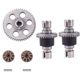 HAIBOXING 1/12th RC Car Spare Parts Sintered Steel Spur Gear & Drive Pinions & Steel Machine Diff. Complete w/Metal Cups Apply to 903A(90203 & 90202)