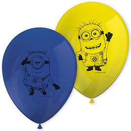 Procos- Lattice Balls 11"” -27 Cm Lovely Minions, Multi-Colour, 5PR87185