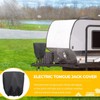 Tongue Jack Cover Universal Protective Trailer RV Tractor Electric