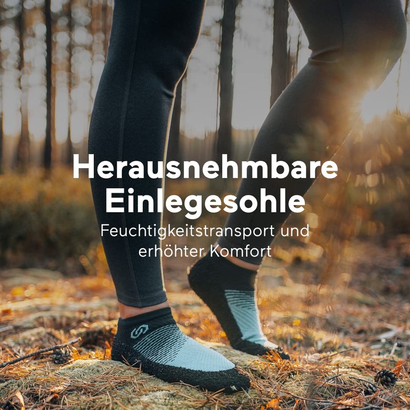 [Skinners] Skinny 2.0 Marine | Minimalist Barefoot Socks for Men