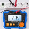 Insulation Resistance Tester 100V/ 250V/ 500V/ 1000V Resistance Tester with