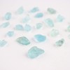 Odrilliongems Natural Raw Aquamarine Crystal Gemstone Rough Stone, DIY Jewelry