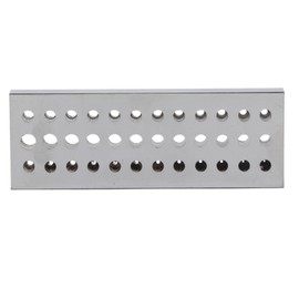 36 Holes Steel Drilling Carving Hole Punching Plate Watch Repairing Accessory Tool