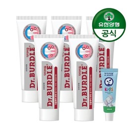 Yuhan Dr. Beodeul Gum Care Toothpaste 100g x 5 packs + Kids Toothpaste (Grape Flavor) 20g x 1 pack / 유한양행닥터버들 잇몸케어 치약 100gx5개+키즈 치약(포도향) 20gx1개