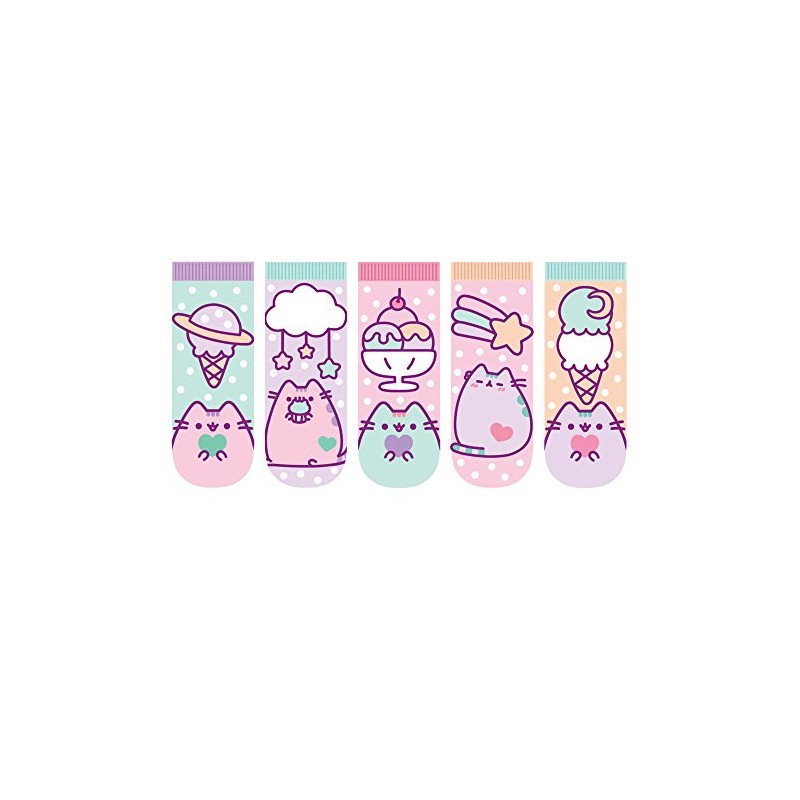 Pusheen Pastel Desserts 5-pack Ankle Socks