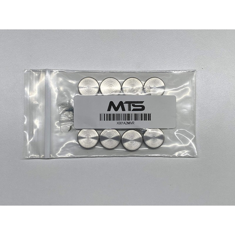 HityTech Stainless Steel Screw Cover/Cap (Full Metal Construction 0.75" Diameter)