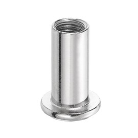 sourcing map M8x20mm Hex Socket Head Insert Nut Screw Post Sleeve Nut Furniture 30pcs