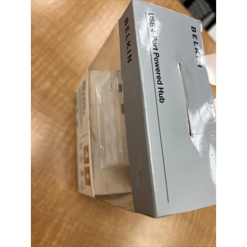 BELKIN 4 PORT 4-PORT POWERED USB 2.0 HUB NEW