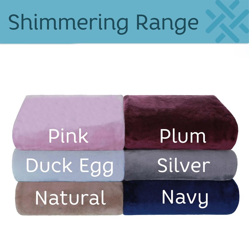 aztex Super Soft Fleece Blankets, Bed Throw, Fluffy and Warm
