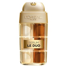 L'Oréal Paris Age Perfect Serum Le Duo Mini - Anti-Ageing Care with Collagen Peptide, Vitamin B3 and CG, Smoothing and Against 10 Signs of Skin Ageing, 2 in 1 Face Serum, 1 x 15 ml