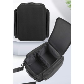 YOCTM Under Seat Organizer for 2007-2025 Jeep Wrangler JK JL JLU 4XE Sports Rubicon Gladiator JT Backseat Rear Under Seat Storage Bags Black Portable Storage Tool Kits Pocket…