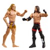 Mattel WWE AJ Styles vs Riddle, Championship Showdown 2-Pack, 6-in