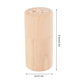 Wooden Sewing Needle Holder, Large Capacity Portable Pin Cushion with Embroidery Needles, Easy to Carry for Sewing Projects (Blue Green)