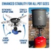 Widesea 1-2 Person Camping Cookware Set – Backpacking Pot with