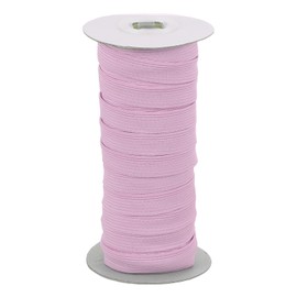 PATIKIL Elastic Bands 12mm x 18 Meters, Polyester Flat Elastic Cord Stretch Strap for Sewing Crafting DIY, Pink