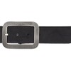 VANZETTI Women's Leather Belt Made in Germany Black 80, black