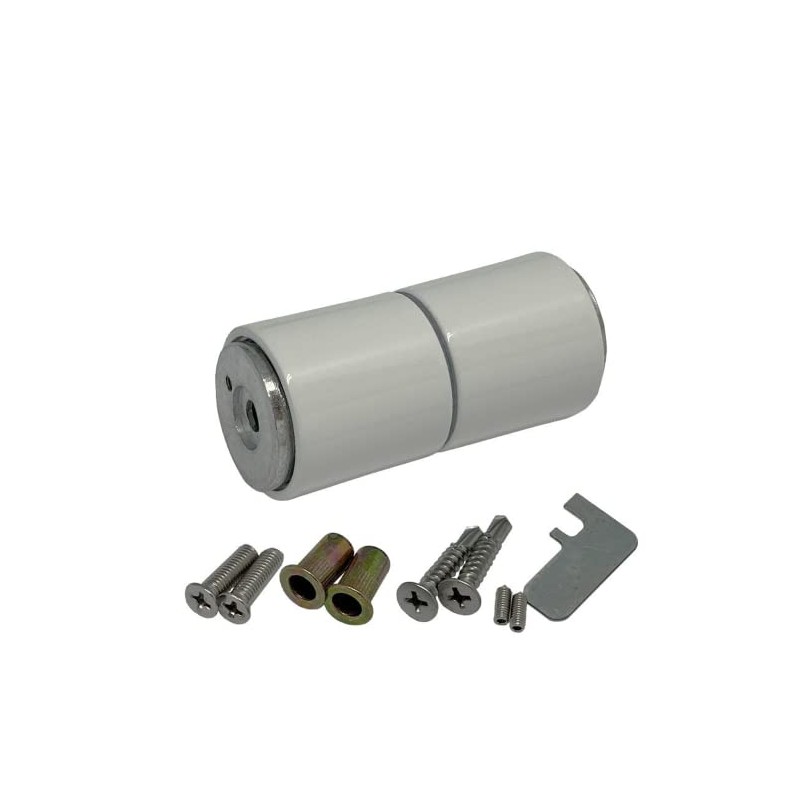 White Bi-fold Door Magnets Hold Back Catch Magnet Folding Doors