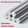 Bafmrey 15 pcs 6061 Aluminum Round Rod 1/8"(3mm) Diameter x