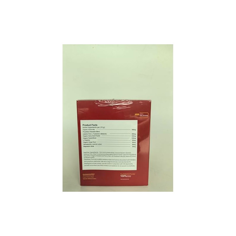 Dog Calming Chews - with Probiotics Blend, Anxiety Relief for