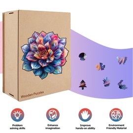 Holzpuzzle Erwachsene, einzigartige Holz Puzzle, Wooden Puzzle, Saftig XL