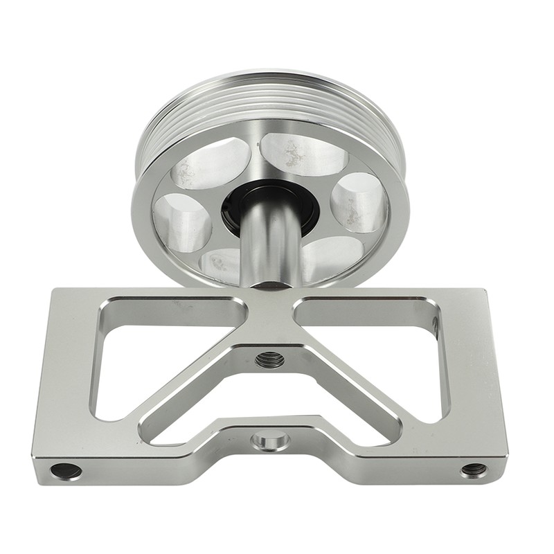 Air Pump Idler Bracket with Pulley Metal Replacement for Ford