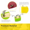 10Packs Suitcase Lockswith Keys Multicolor Small Matel Luggage Padlocks Plastic-Covered