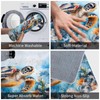 HGSCHYU Sea Turtle Bathroom Rugs 24x16in Entryway Rug Ocean Animal