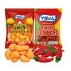 Spicy Lovers Gummy Candy Bundle, Vidal Spicy Mangos & Chili