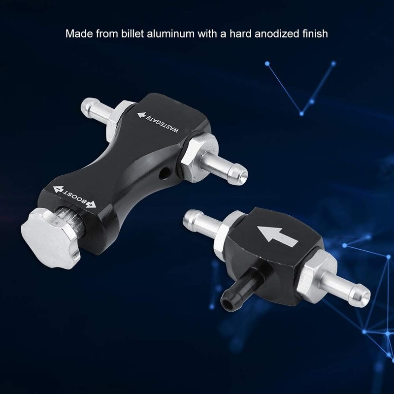 KSTE Boost Controller - Adjustable Bilateral Turbo Tee Bleed Valve,
