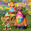 Baker Ross FX590 Ceramic Garden Fairies - Box of 4,
