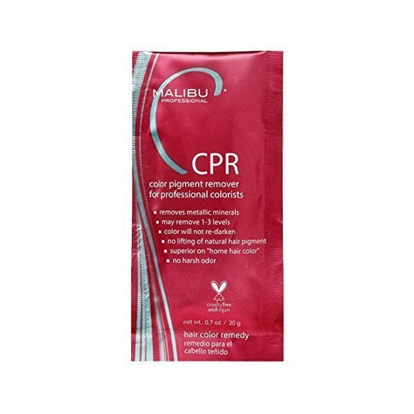MALIBU C CPR Color Pigment Remover 1 packet .7 oz by Malibu Wellness