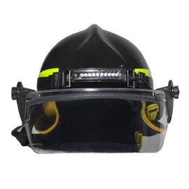 FoxFury 410-006 Command 10 LED Firefighter Helmet Light with 1" Silicone Strap, 48 Lumens