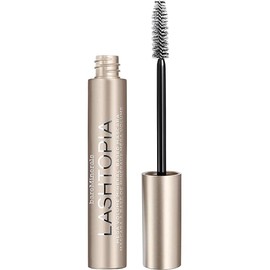 bareMinerals Lashtopia Mega Volume Mineral-Based Black Mascara, Volumizes Eyelashes, Nourishing + Conditioning, Smudge + Clump-Resistant, Vegan