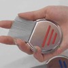 Stainless Steel Fine-Tooth Comb for Hair & Scalp Care Head Lice Brush 3ea